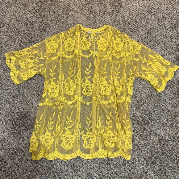 Yellow Cardigan - Picture 3 of 3